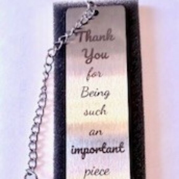 Source Unknown Other - Metallic Bookmark - New in Box